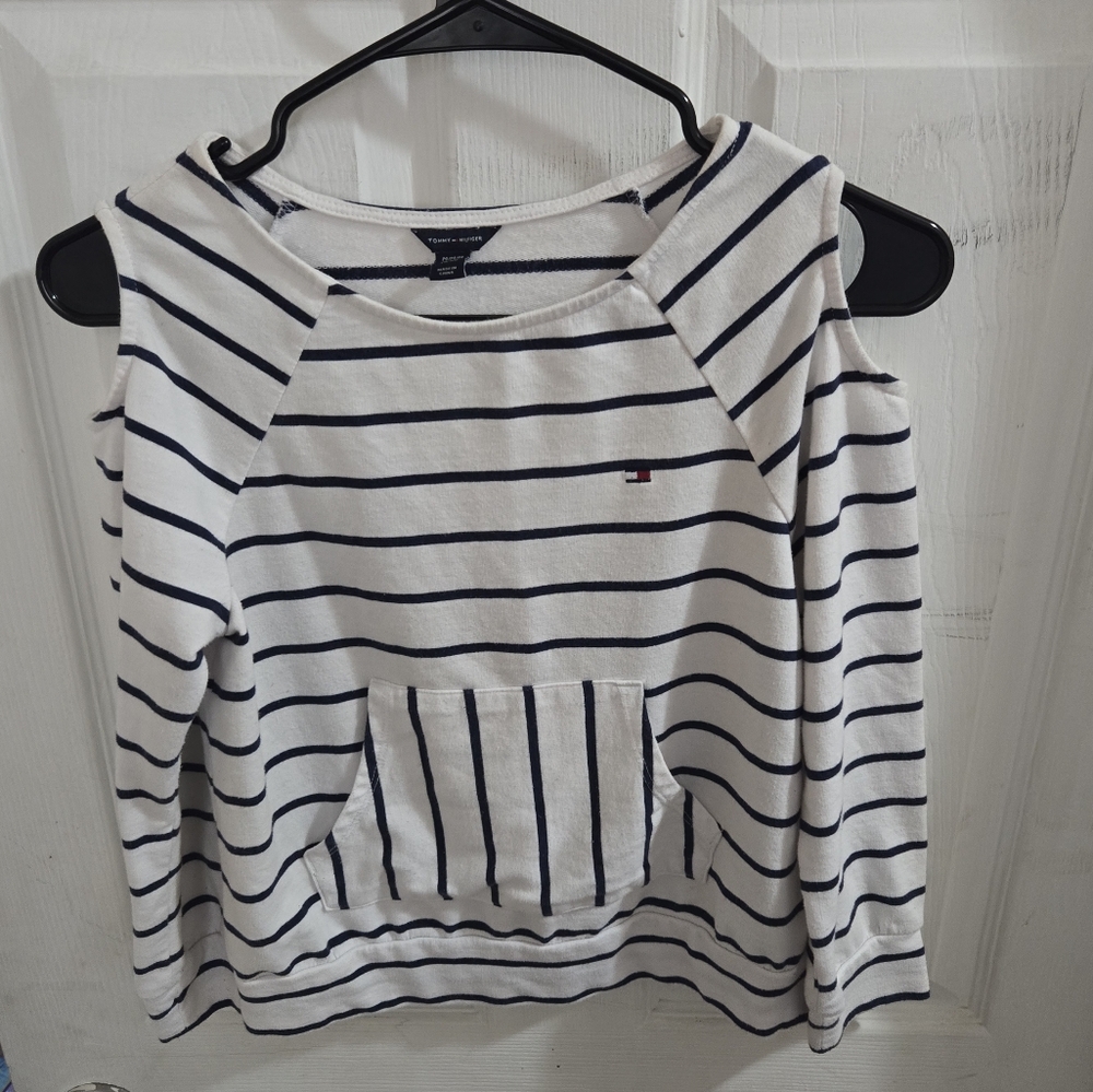 Tommy Hillfiger Open Shoulder Sweatshirt